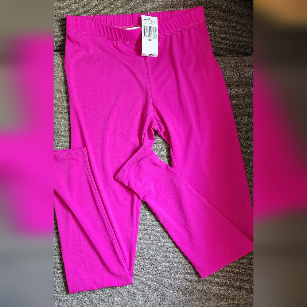 Beach House NWT Women's Small Pink Cover-up Leggings‎